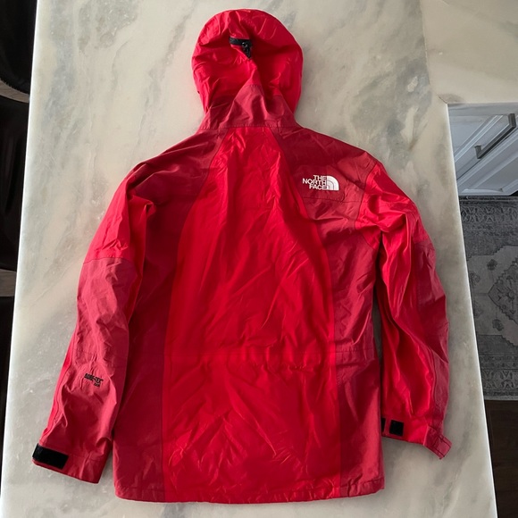 Vintage 90's The North Face Goretex Summit Series Red Black Parka Jacket - Picture 2 of 16